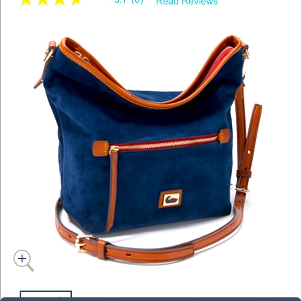 Beautiful DOONEY n BOURKE Suede Crossbody Bag